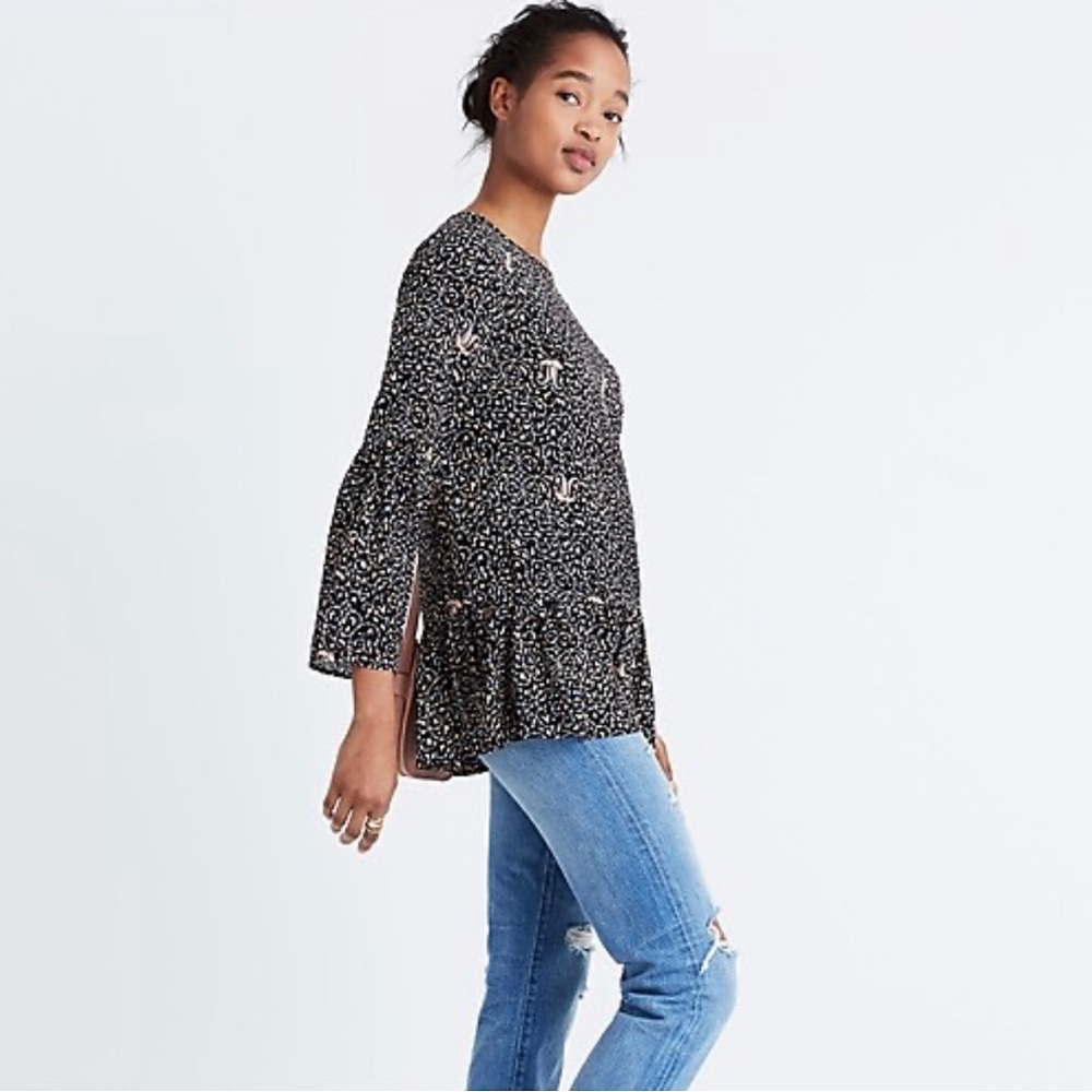 Madewell Silk blouse S